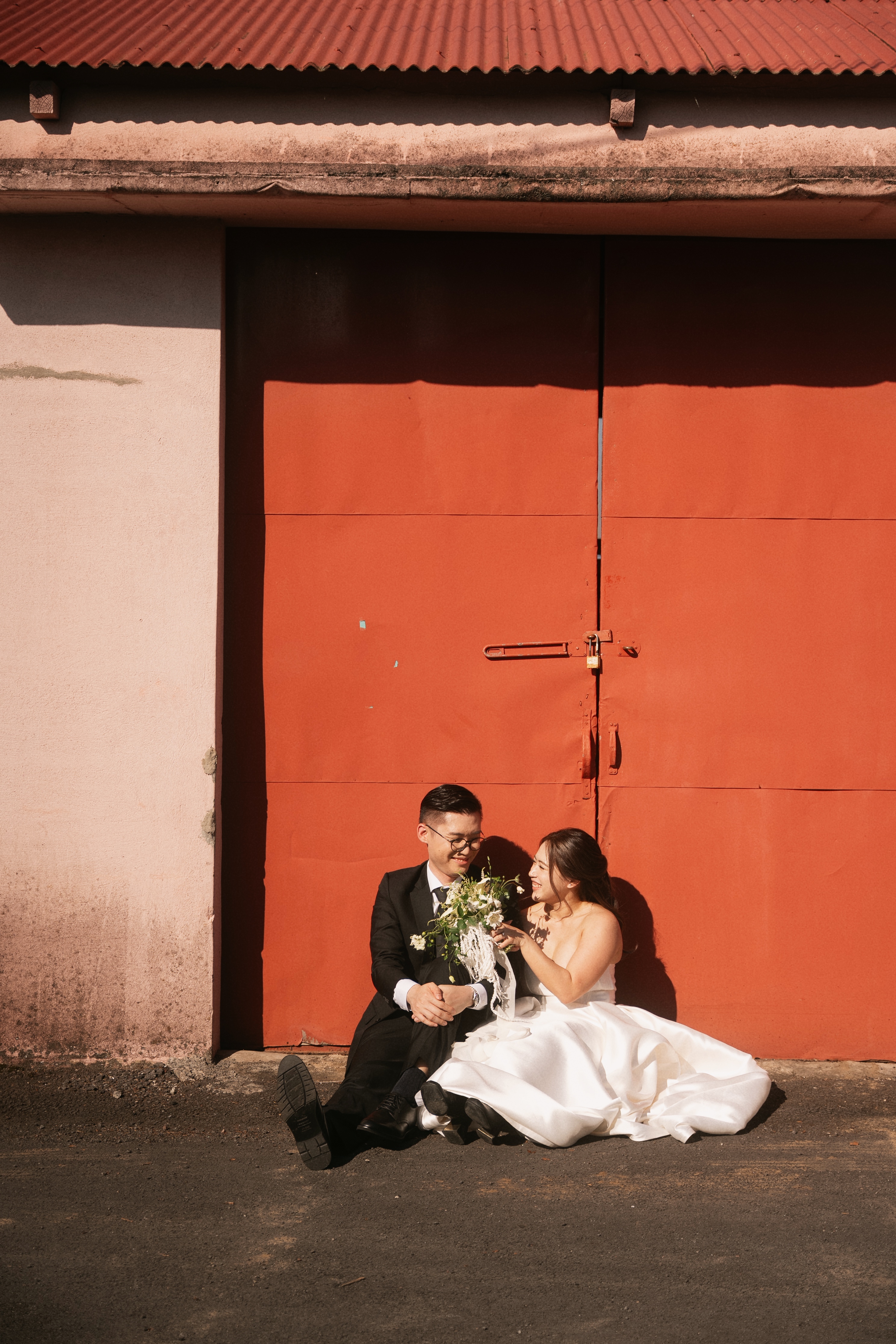 Red door laughter